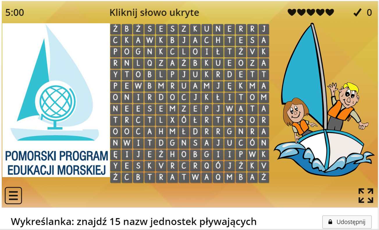 Wyklreslanka jednostki pływające