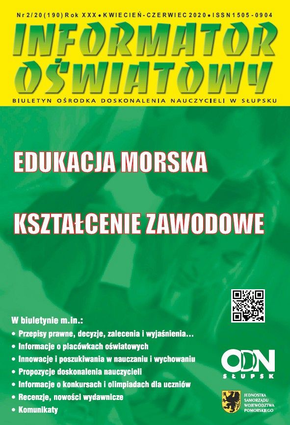 Grafika Nr 2/20 (190) Edukacja Morska; Kształcenie zawodowe