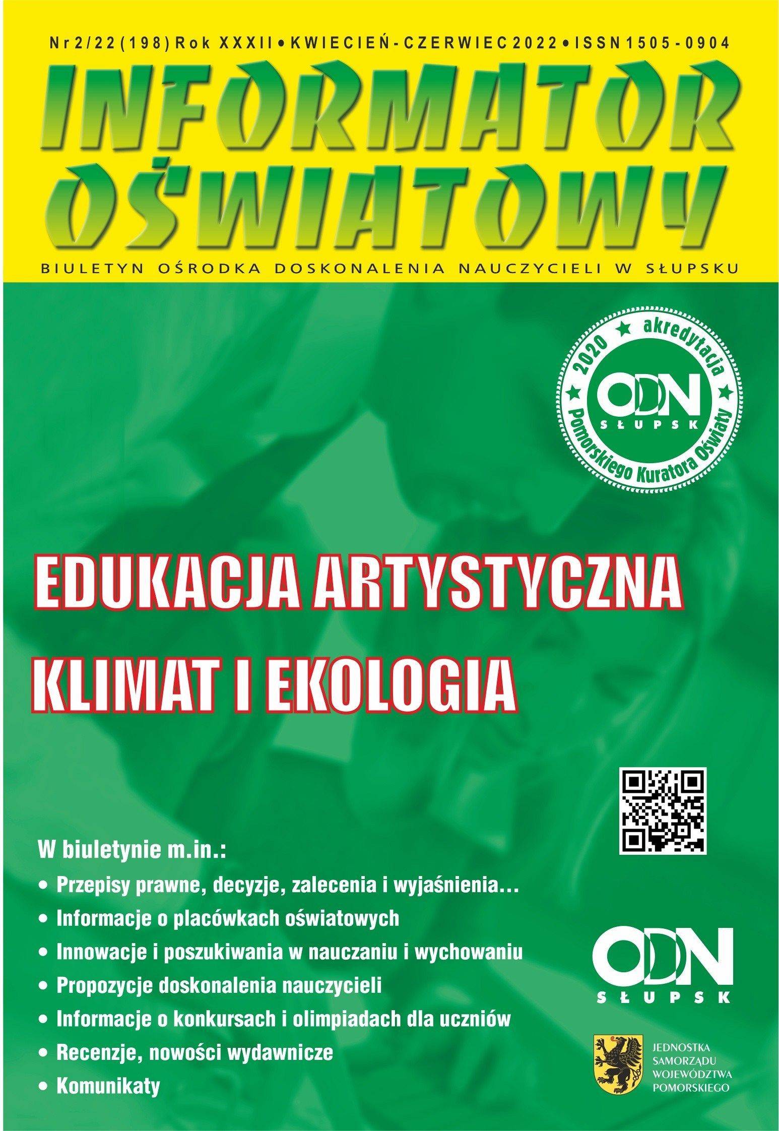 Grafika Nr 2/2022 (198) Edukacja artystyczna; Klimat i ekologia