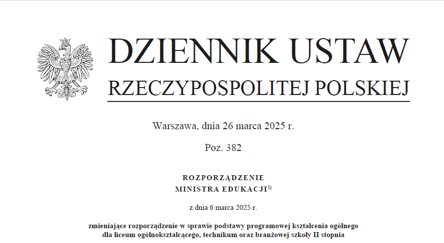 Grafika Dziennika Ustaw