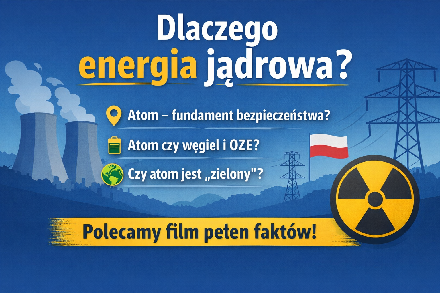 Grafika Atom – najbardziej niezrozumiana energia świata