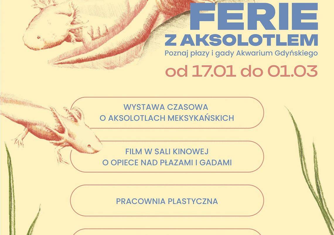 Ferie z aksolotlem