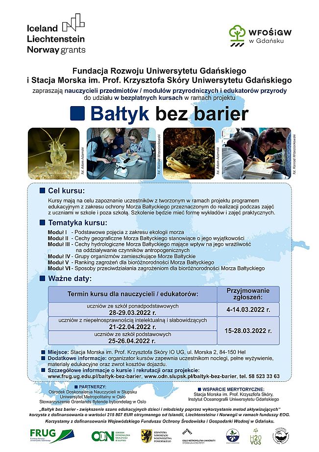 Warsztaty Bałtyk bez barier dla nauczycieli