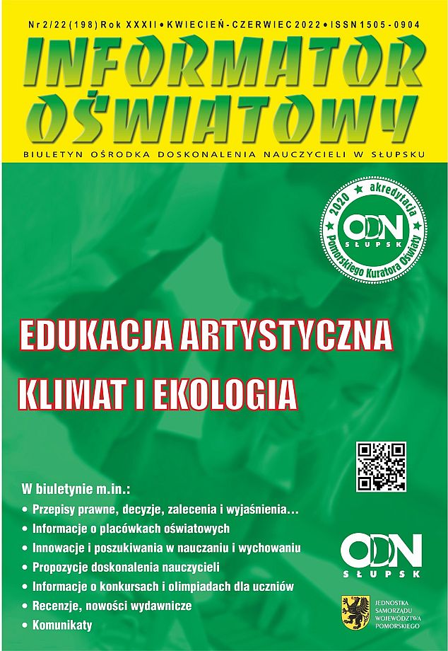 Nr 2/2022 (198) Edukacja artystyczna; Klimat i ekologia