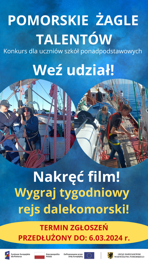 Pomorskie Żagle Talentów ARCHIWALNY