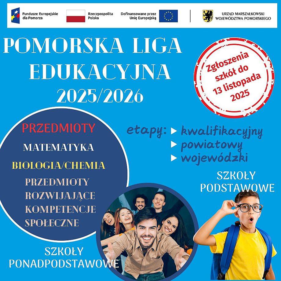 Pomorska Liga Edukacyjna - INFORMACJE OGÓLNE
