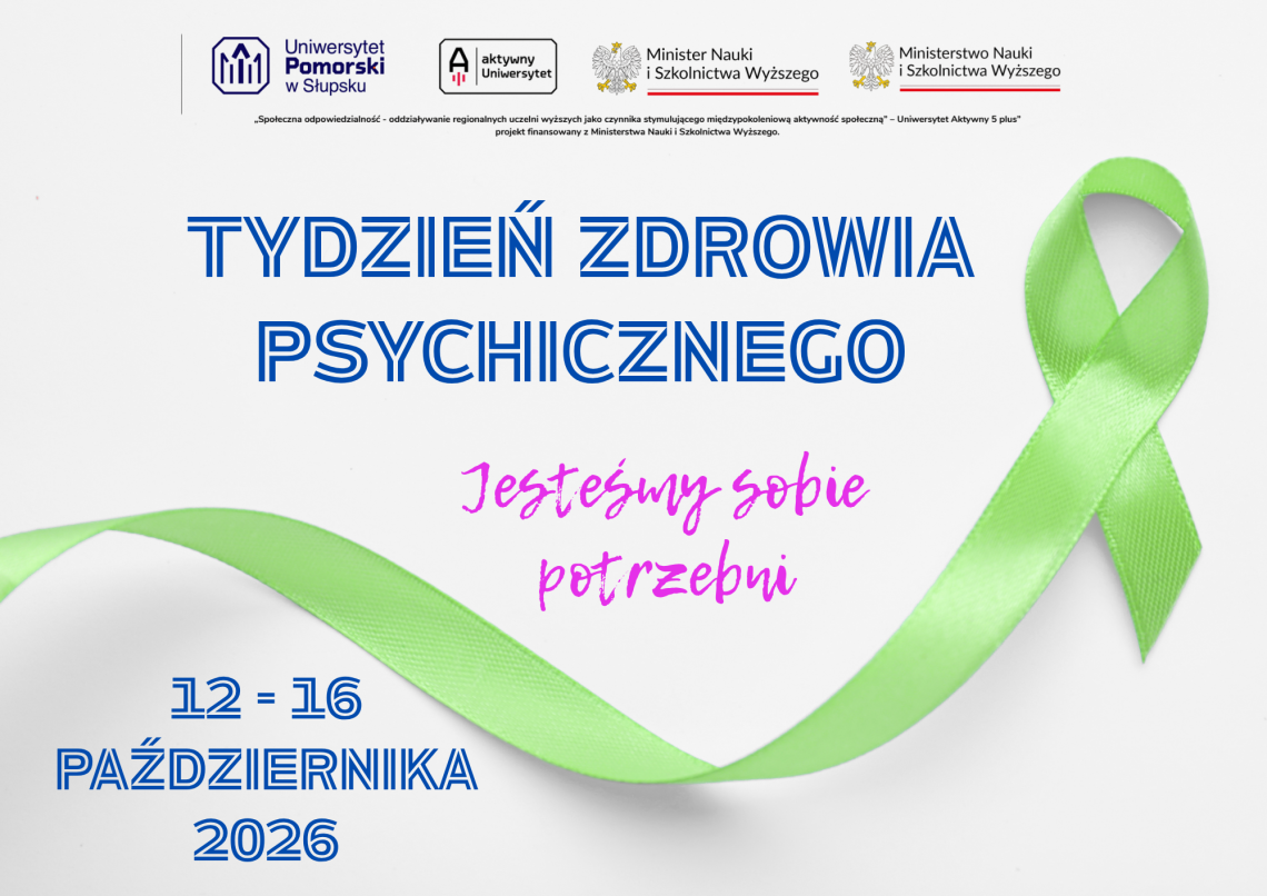 Konferencja z cyklu: Tydzień Zdrowia Psychicznego „Jesteśmy sobie potrzebni”