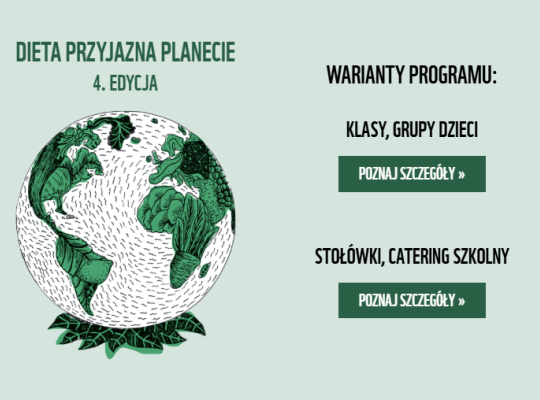 Dieta przyjazna planecie – program edukacyjny rok szkolny 2025/2026