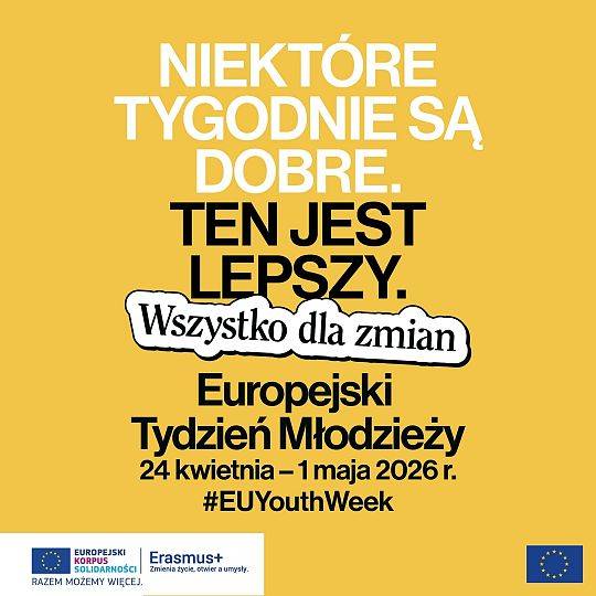 Europejski Tydzień młodzieży 2026: działaj razem z nami