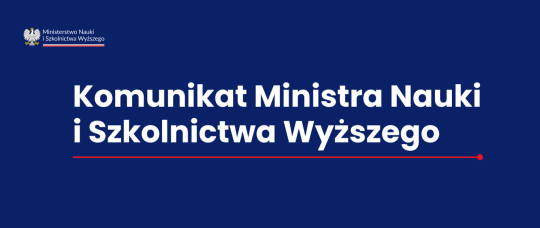 Grafika Komunikat ministra w sprawie zasad rekrutacji cudzoziemców na polskie uczelnie