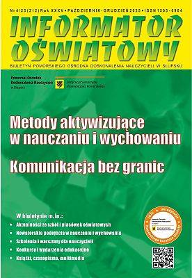 Grafika Nr 4/2025 (212) Metody aktywizujące w nauczaniu i wychowaniu; Komunikacja bez granic
