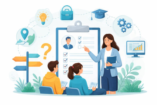 Grafika Zeszyty informacyjno - metodyczne doradcy zawodowego część 1