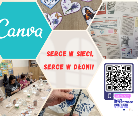 Serce w sieci, serce w dłoni – relacja z warsztatów w Bytowie